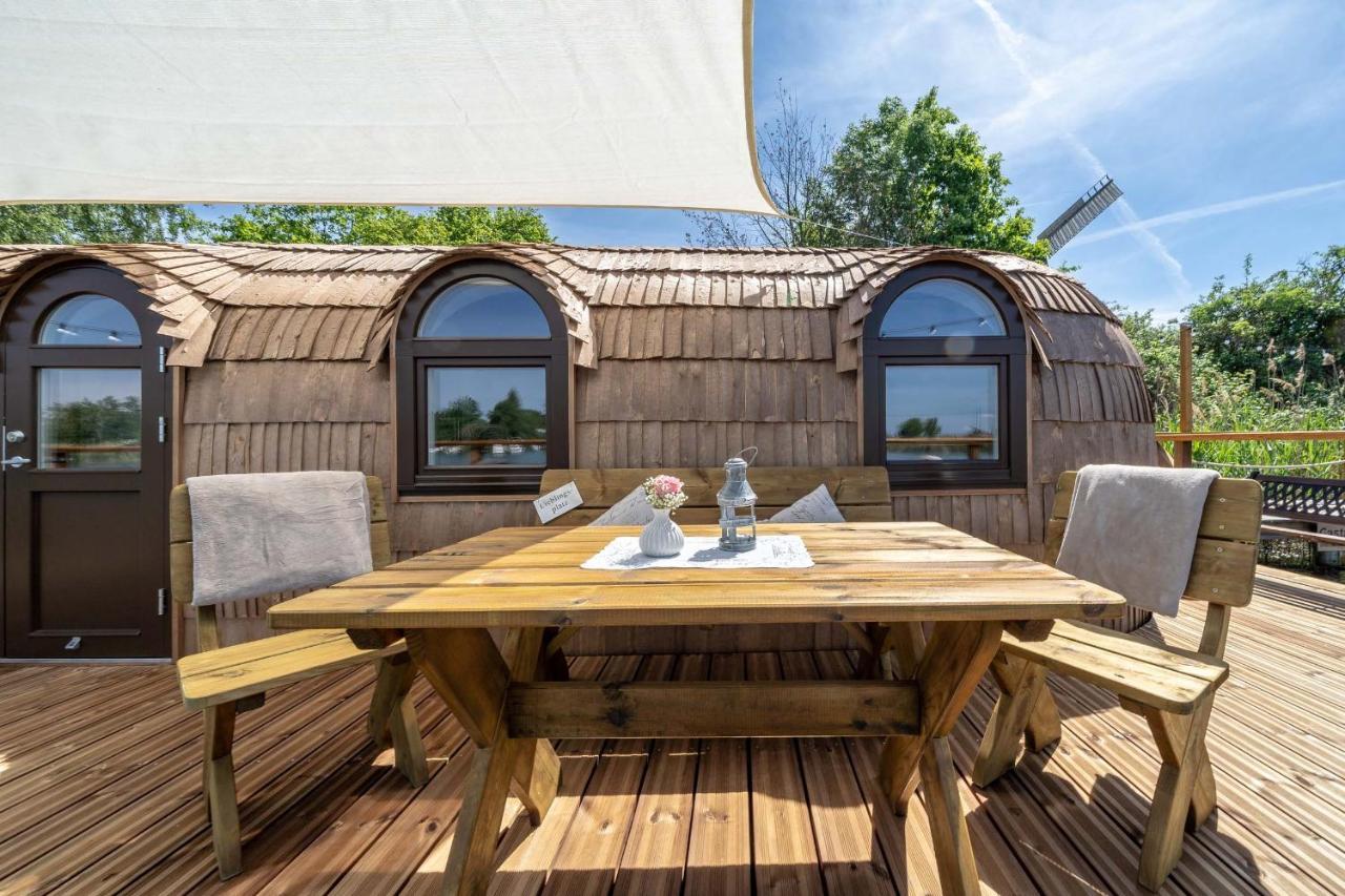 Lieblingsplatz Parey - Schwimmendes Iglu Hotel Exterior foto